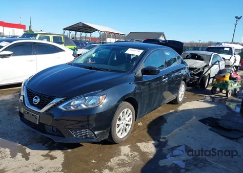 2018 Nissan Sentra Sv из США, поврежденный, VIN 3N1AB7AP5JL661601